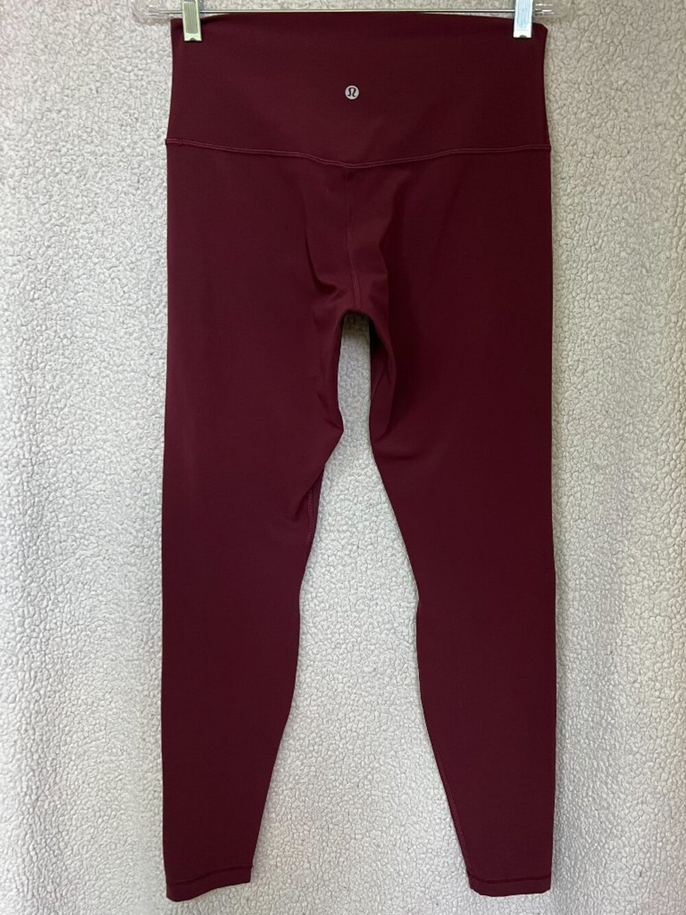 Wunder Train No Line High-Rise Tight 28"  Color burgundy/wine